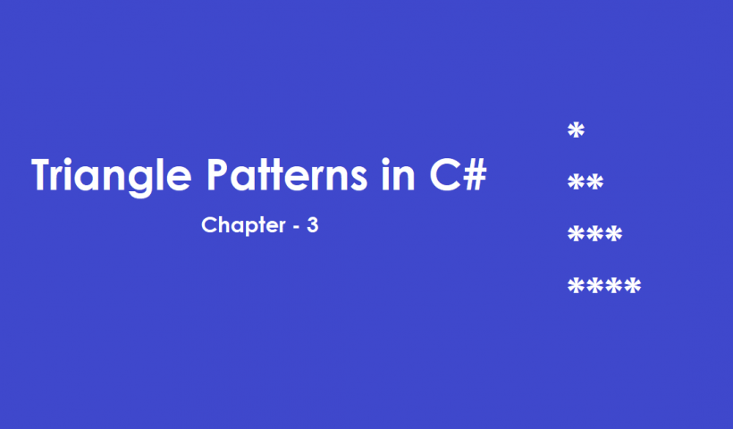 Triangle Patterns in C#